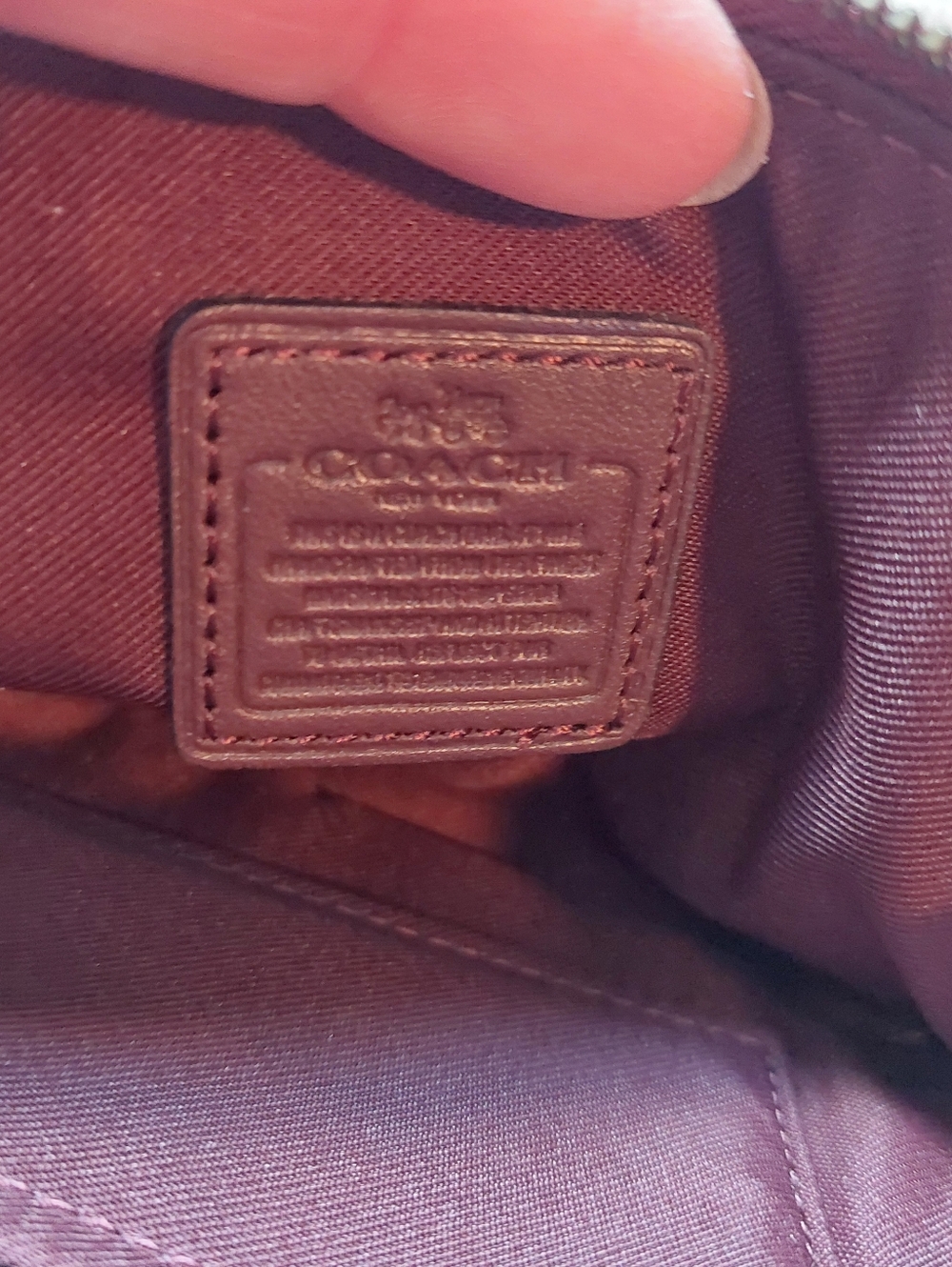 Coach Double Zip Wristlet - Picture 7 of 15